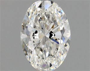 Picture of Natural Diamond 0.90 Carats, Oval with  Cut, G Color, SI1 Clarity and Certified by GIA