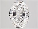 Natural Diamond 2.01 Carats, Oval with  Cut, D Color, VS1 Clarity and Certified by GIA