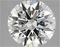 Del inventario de diamantes de laboratorio, 2.13 quilates, Redondo , Color E, claridad VS1 y certificado GIA