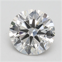 Lab Grown Diamond 2.36 Carats, Round with Ideal Cut, G Color, VS1 Clarity and Certified by IGI