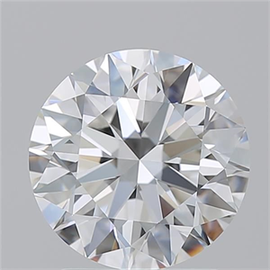 Foto Diamante Natural 2.21 quilates, Redondo , Color F, claridad VVS2 y certificado GIA de