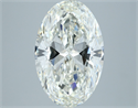 Diamante Natural 4.52 quilates, Ovalado , Color K, claridad SI1 y certificado GIA