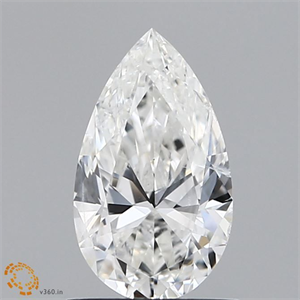Picture of Natural Diamond 1.00 Carats, Pear with  Cut, G Color, I1 Clarity and Certified by GIA