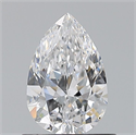 Diamante Natural 0.70 quilates, De pera , Color D, claridad VS2 y certificado GIA