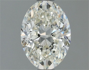 Picture of Natural Diamond 0.81 Carats, Oval with  Cut, J Color, SI1 Clarity and Certified by IGI