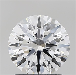 Picture of Lab Grown Diamond 1.26 Carats, Round with Ideal Cut, D Color, VVS2 Clarity and Certified by IGI