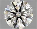 Natural Diamond 0.85 Carats, Round with Excellent Cut, J Color, VS1 Clarity and Certified by GIA