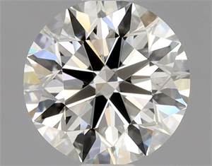 Picture of Natural Diamond 0.85 Carats, Round with Excellent Cut, J Color, VS1 Clarity and Certified by GIA