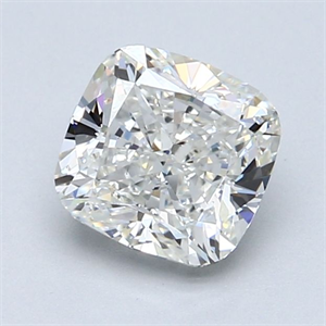 Picture of Natural Diamond 1.70 Carats, Cushion with  Cut, F Color, VS2 Clarity and Certified by IGI