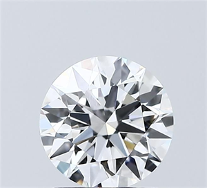 Picture of Lab Grown Diamond 1.50 Carats, Round with Ideal Cut, D Color, VVS2 Clarity and Certified by IGI