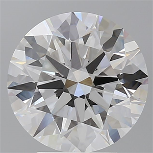 Picture of Lab Grown Diamond 4.10 Carats, Round with Ideal Cut, E Color, VS1 Clarity and Certified by IGI