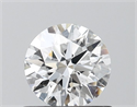 Del inventario de diamantes de laboratorio, 0.70 quilates, Redondo , Color D, claridad VS1 y certificado IGI