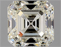 Natural Diamond 1.07 Carats, Asscher with  Cut, J Color, VS1 Clarity and Certified by GIA