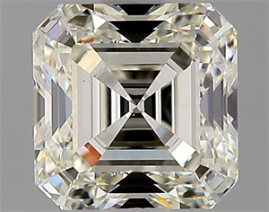 Picture of Natural Diamond 1.07 Carats, Asscher with  Cut, J Color, VS1 Clarity and Certified by GIA