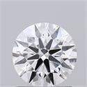 Del inventario de diamantes de laboratorio, 0.82 quilates, Redondo , Color D, claridad VVS1 y certificado IGI