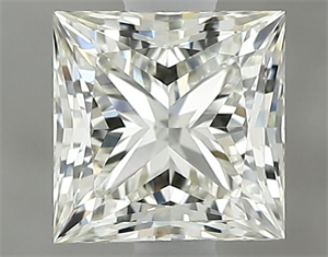 Foto Diamante Natural 0.80 quilates, Princesa , Color L, claridad VVS2 y certificado GIA de