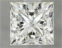 Natural Diamond 0.80 Carats, Princess with  Cut, L Color, VVS2 Clarity and Certified by GIA