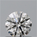 Diamante Natural 0.57 quilates, Redondo , Color G, claridad VVS1 y certificado IGI