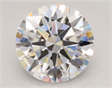 Lab Grown Diamond 4.99 Carats, Round with Ideal Cut, E Color, VVS2 Clarity and Certified by IGI