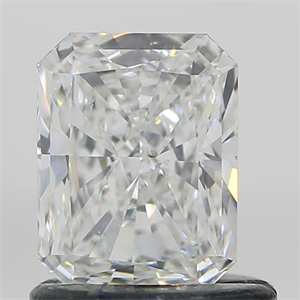 Picture of Natural Diamond 0.81 Carats, Radiant with  Cut, G Color, VS2 Clarity and Certified by GIA
