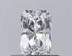 Foto Diamante Natural 0.35 quilates, Radiante , Color E, claridad VVS2 y certificado GIA de