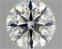 Diamante Natural 0.43 quilates, Redondo , Color E, claridad VS1 y certificado GIA
