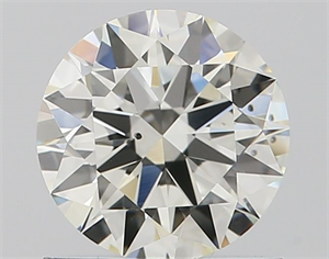 Foto Diamante Natural 0.82 quilates, Redondo , Color J, claridad SI2 y certificado GIA de