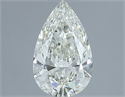 Natural Diamond 1.21 Carats, Pear with  Cut, J Color, VS2 Clarity and Certified by IGI