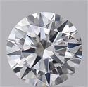 Diamante Natural 0.55 quilates, Redondo , Color F, claridad VS2 y certificado GIA