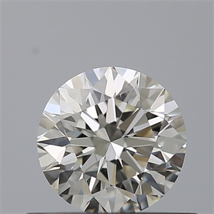 Foto Diamante Natural 0.50 quilates, Redondo , Color H, claridad VVS1 y certificado IGI de