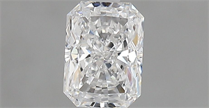 Foto Diamante Natural 0.72 quilates, Radiante , Color E, claridad VVS1 y certificado GIA de