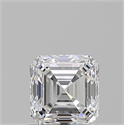 Diamante Natural 0.91 quilates, Asscher , Color E, claridad VS1 y certificado GIA