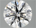 Del inventario de diamantes de laboratorio, 3.05 quilates, Redondo , Color E, claridad VS2 y certificado IGI