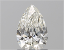 Natural Diamond 1.05 Carats, Pear with  Cut, I Color, SI1 Clarity and Certified by GIA