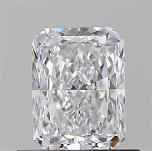 Picture of Natural Diamond 0.70 Carats, Radiant with  Cut, D Color, VS1 Clarity and Certified by GIA