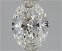 Diamante Natural 1.01 quilates, Ovalado , Color H, claridad VVS1 y certificado GIA