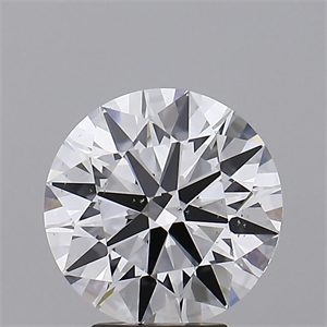 Picture of Lab Grown Diamond 4.03 Carats, Round with Ideal Cut, E Color, VS2 Clarity and Certified by IGI
