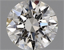 Natural Diamond 0.45 Carats, Round with Excellent Cut, I Color, SI1 Clarity and Certified by GIA