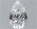 Natural Diamond 1.50 Carats, Pear with  Cut, D Color, VS2 Clarity and Certified by GIA