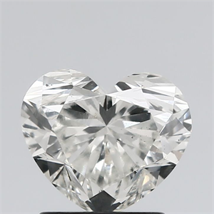 Picture of Natural Diamond 1.71 Carats, Heart with  Cut, I Color, VS2 Clarity and Certified by GIA