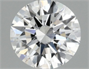 Lab Grown Diamond 0.97 Carats, Round with Excellent Cut, D Color, VVS2 Clarity and Certified by IGI