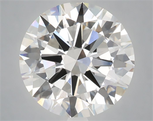 Picture of Lab Grown Diamond 6.02 Carats, Round with Excellent Cut, E Color, VVS2 Clarity and Certified by IGI