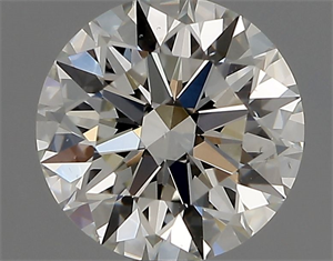 Foto Diamante Natural 0.92 quilates, Redondo , Color I, claridad SI1 y certificado GIA de