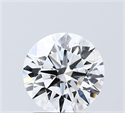 Del inventario de diamantes de laboratorio, 1.55 quilates, Redondo , Color D, claridad VVS2 y certificado IGI