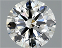 Natural Diamond 1.00 Carats, Round with Excellent Cut, J Color, SI1 Clarity and Certified by GIA