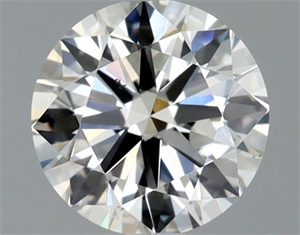 Picture of Natural Diamond 1.00 Carats, Round with Excellent Cut, J Color, SI1 Clarity and Certified by GIA
