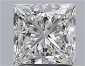 Natural Diamond 1.81 Carats, Princess with  Cut, F Color, VS2 Clarity and Certified by GIA