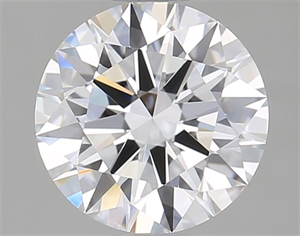 Picture of Lab Grown Diamond 1.08 Carats, Round with Ideal Cut, D Color, VVS2 Clarity and Certified by IGI