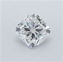 Natural Diamond 0.40 Carats, Cushion with  Cut, J Color, VS1 Clarity and Certified by GIA