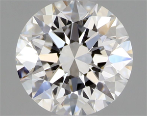 Foto Diamante Natural 0.40 quilates, Redondo , Color E, claridad IF y certificado GIA de